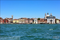 Viennaslide-06812125 Venedig, Blick von Giudecca auf Fondamenta Zattere Al Ponte Lungo - Venice, View from Giudecca to Fondamenta Zattere Al Ponte Lungo