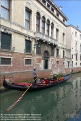 Viennaslide-06820109 Venedig, Gondel auf einem Kanal - Venice, Gondola on a Channel