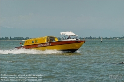 Viennaslide-06820134 Venedig, Krankentransport // Venice, Ambulance