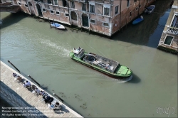 Viennaslide-06820154 Venedig, Transportboot // Venice, Transport Logistics