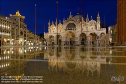 Viennaslide-06821111 Venedig, Markusplatz, Markusdom (Basilica di San Marco) // Venice, Basilica di San Marco