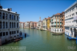 Viennaslide-06822114 Venedig, Blick von der Rialtobrücke auf den Canal Grande - Venice, View from Rialto Bridge on Canals Grande