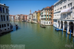 Viennaslide-06822115 Venedig, Blick von der Rialtobrücke auf den Canal Grande - Venice, View from Rialto Bridge on Canals Grande