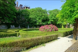 Viennaslide-06823303 Venedig, Park des Ca' Rezzonico - Venice, Ca' Rezzonico, Garden