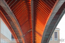 Viennaslide-06861005 Venedig, Brücke über den Canal Grande von Santiago Calatrava (Ponte della Costituzione) // Venice, Bridge over Canal Grande by Santiago Calatrava (Ponte della Costituzione)