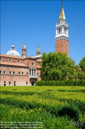 Viennaslide-06880108 Venedig, San Giorgio Maggiore-Kirche, Labirinto Borges - Venice, Island of Saint Giorgio Maggiore, San Giorgio Maggiore-Kirche, Labirinto Borges