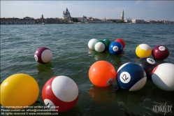 Viennaslide-06880113 Venedig, Giudecca, Kunstinstallation river-pool von Otto Vincze - Venice, Giudecca Art Installation river-pool by Otto Vincze