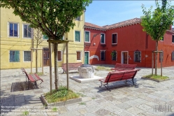 Viennaslide-06880115 Vendig, ruhiger Platz in Giudecca - Venice, Peaceful Square at Giudecca