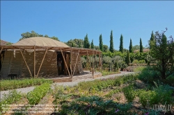 Viennaslide-06880807 Venice, San Giorgio Maggiore, The Majlis is a multilayered nomadic project that comprises an architectural object, an exhibition, a public program, and a garden. In its core is a bamboo structure with tent panels made of pure wool.