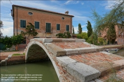 Viennaslide-06884104 Insel Torcello bei Venedig, Teufelsbrücke // Torcello Island near Venice, Devil's Bridge