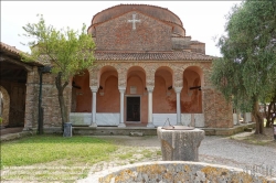 Viennaslide-06884122 Insel Torcello bei Venedig, Kirche Santa Fosca // Torcello Island near Venice, Santa Fosca Church