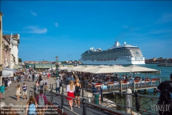 Viennaslide-06897012 Venedig, Overtourism, Kreuzfahrtschiff - Venice, Overtourism, Cruise Ship