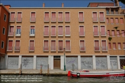 Viennaslide-06897842 Venedig, unbewohntes Gebäude // Venice, Unoccupied Building