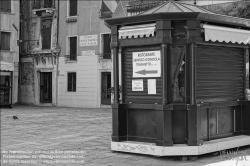 Viennaslide-06897924 Venedig, Krise der Tourismusindustrie wegen der CoVid-19 Maßnahmen // Venice, Tourism Crisis due to the CoVid-19 Measurements