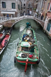 Viennaslide-06898107 Venedig, Frachtschiff - Venice, Freight Ship