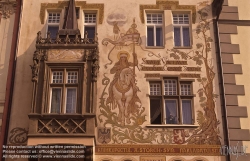 Viennaslide-07110132 Prag, historische Fassade - Prague, Historic Facade