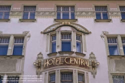 Viennaslide-07110139 Prag, Hotel Central, historische Fassade - Prague, Hotel Central, Historic Facade