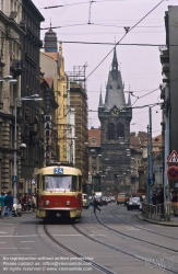 Viennaslide-07119101 Prag, Straßenbahn - Praha, Tramway