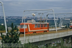 Viennaslide-07119108 Prag, Straßenbahn, Arbeitswagen - Praha, Tramway, Works Car
