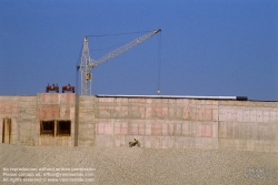 Viennaslide-07210034 Donaukraftwerk Gabcikovo nahe Bratislava, Bauarbeiten August 1990