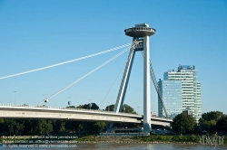 Viennaslide-07210145 Bratislava, Donaubrücke, Nový Most