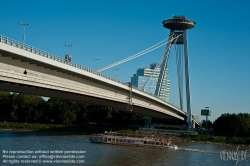 Viennaslide-07210152 Bratislava, Donaubrücke, Nový Most