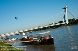 Viennaslide-07210157 Bratislava, Donaubrücke, Nový Most