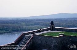 Viennaslide-07211102 Bratislava, Aussicht von der Burg auf die Donauauen