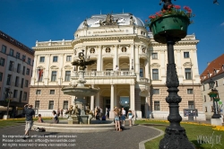 Viennaslide-07211206 Bratislava, Pressburg, Mestské divadlo, Stadttheater Bratislava, Slovakisches Nationaltheater