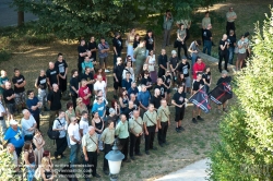 Viennaslide-07310130 Budapest, Neonazi-Kundgebung