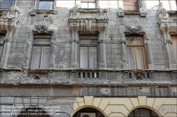 Viennaslide-07310178 Budapest, verwahrlostes Wohnhaus, Andrassy ut, Rozsa utca // Budapest, neglected Building, Andrassy ut, Rozsa utca