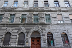 Viennaslide-07310180 Budapest, verwahrlostes Wohnhaus, Rozsa utca // Budapest, neglected Building, Rozsa utca