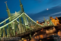 Viennaslide-07310929 Budapest, Donau, Freiheitsbrücke (Szabadság híd) - Budapest, Freedom Bridge