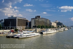 Viennaslide-07310940 Budapest, Donauufer - Budapest, Danube Embankment