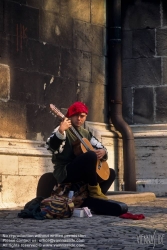 Viennaslide-07311031 Budapest, Straßenmusiker - Budapest, Street Musician