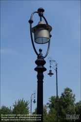 Viennaslide-07312111 Budapest, Andrassy Ut, Straßenbeleuchtung // Budapest, Andrassy Ut, Lamppost