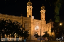 Viennaslide-07313101 Budapest, Dohány utcai zsinagóga, Große Synagoge, Great Synagogue, Ludwig Förster 1859