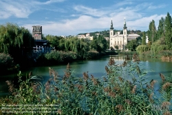 Viennaslide-07313501 Budapest, Feneketlen-tavi Park (Frankfurt Park), Church of Szentimreváros, Budapesti Szent Imre-templom