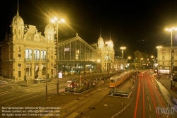 Viennaslide-07318207 Budapest, Nyugati pályaudvar, Westbahnhof, Western Train Station, Eiffel 1877