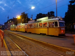 Viennaslide-07319908 Budapest, Straßenbahn, Type UV - Budapest, Tramway Type UV