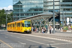 Viennaslide-07319918 Budapest, Kálvin tér, Straßenbahn - Budapest, Kálvin tér, Tramway