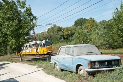 Viennaslide-07319920 Budapest, Péterhegy, Straßenbahn - Budapest, Péterhegy, Tramway