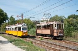 Viennaslide-07319923 Budapest, Péterhegy, Straßenbahn, Type UV - Budapest, Péterhegy, Tramway Type UV