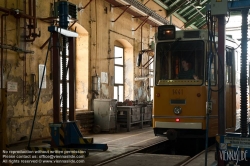 Viennaslide-07319928 Budapest, Straßenbahn, Depot Budafok - Budapest, Tramway, Depot Budafok