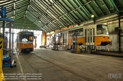 Viennaslide-07319930 Budapest, Straßenbahn, Depot Budafok - Budapest, Tramway, Depot Budafok