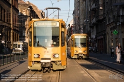 Viennaslide-07319959 Budapest, Blaha Lujza ter, Straßenbahn - Budapest, Blaha Lujza ter, Tramway