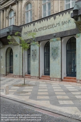 Viennaslide-07320162 Budapest, Szent István tér 15, Portal des ehemaligen Textilgeschäftes von Jónás Hecht, Béla Lajta 1906-07 // Budapest, Szent István tér 15, Shopfront of former Textile Shop of Jónás Hecht, Béla Lajta 1906-07