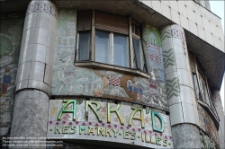 Viennaslide-07320505 Budapest, ehemaliges Spielwarengeschäft Arkad Bazar, Dohány utca 22 // Budapest, former Toy Shop Arkad Bazar, Dohány utca 22