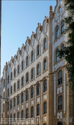 Viennaslide-07321111 Budapest, Postsparkassa, Ödön Lechner 1900-1901 // Budapest, Postal Savings Bank, Ödön Lechner 1900-1901