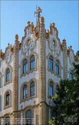 Viennaslide-07321113 Budapest, Postsparkassa, Ödön Lechner 1900-1901 // Budapest, Postal Savings Bank, Ödön Lechner 1900-1901